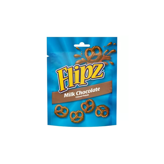 FLIPZ Milk Chocolate Coated pretzels 90g