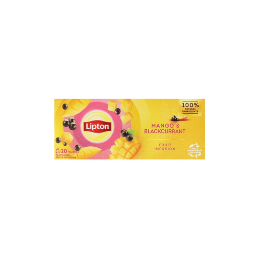 Tējā LIPTON Mango & Blackcurrant 20 tea bags