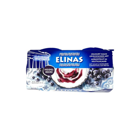 Jogurts grieķu ar mellenēm Elinas 600g