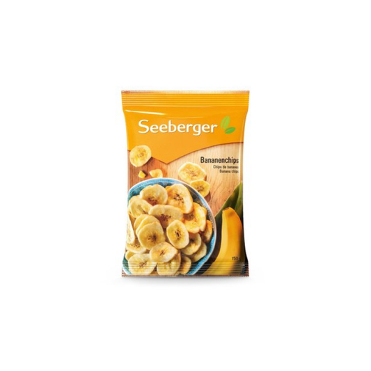 Čipsi banānu Seeberger 150g
