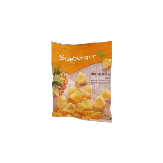 Ananasu gabaliņi SEEBERGER 200g