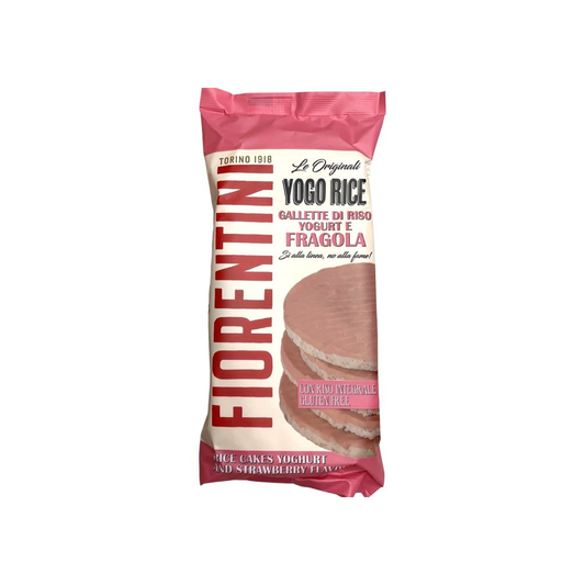 Galetes Rīsu/zemeņu glazūrā 100g Fiorentini