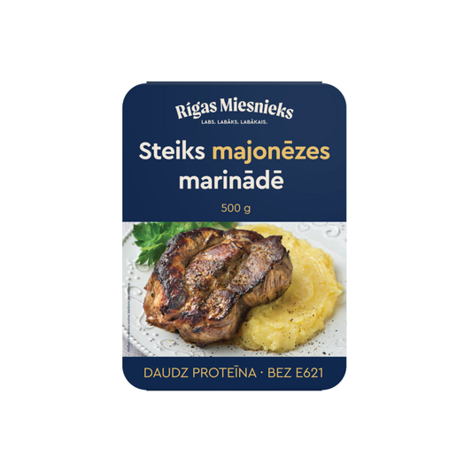 Cūkgaļas steiks majonēzes marinādē RM 500g
