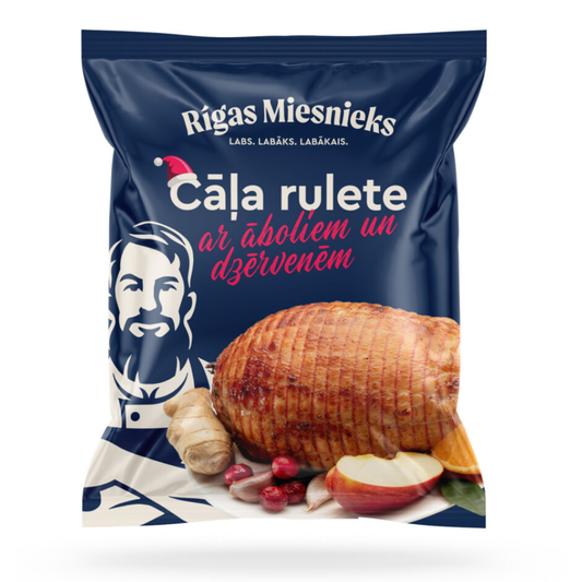 Cāļa rulete ar āboliem un dzērvenēm RM