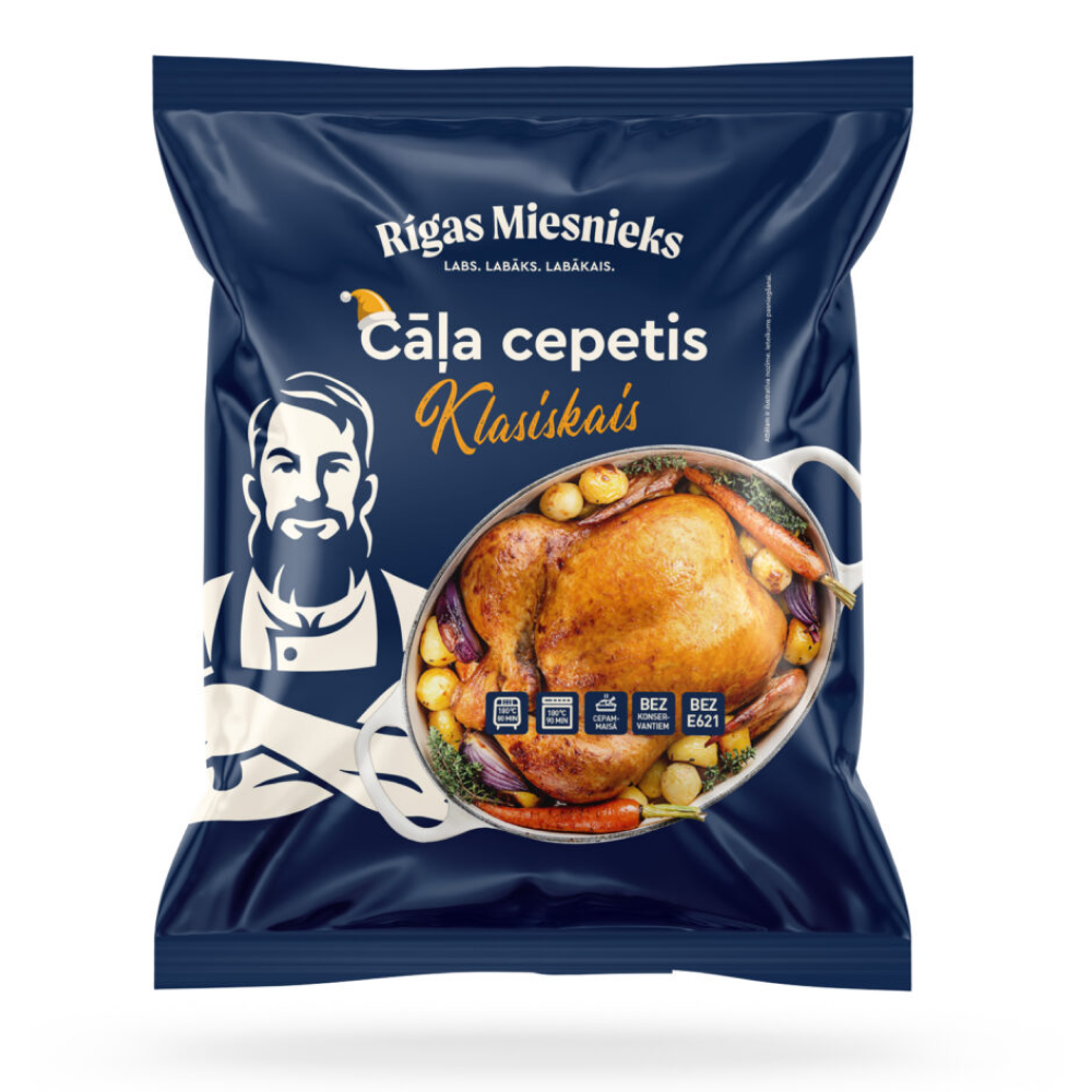 Cāļa cepetis Klasiskais, sverams, RM