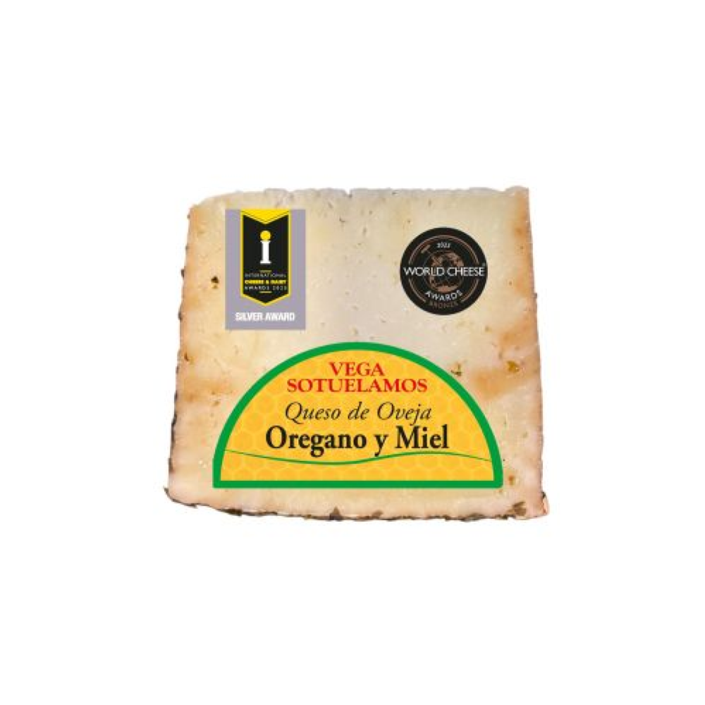 Siers ar medu un oregano no aitas piena,55%, 200g, Vega Sotuelamo