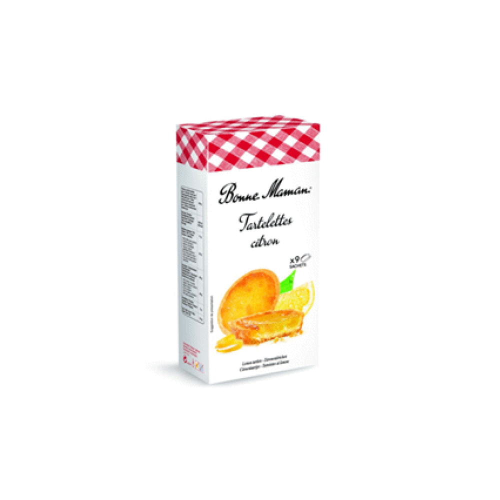Tartaletes BONNE MAMAN ar citronu pildījumu 125g