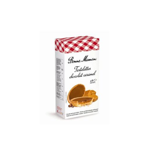 Tartaletes BONNE MAMAN ar šokolādes-karameļu pildījumu135g