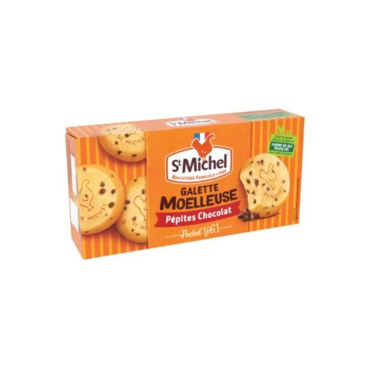 Cepumi biskvīta ar šokolādes gabaliņiem, 180g, IWP, St Michel