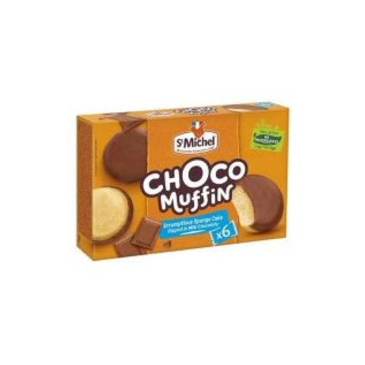 Cepumi biskvīta Choco Muffin šokolādē, IWP, 180g, St Michel