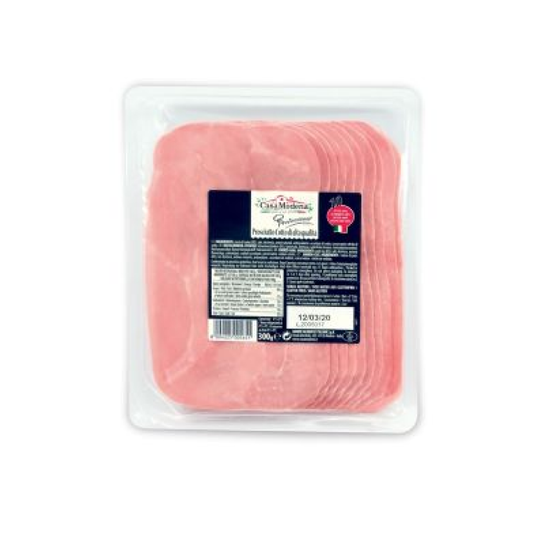Cūkgaļas šķiņķis Prosciutto Cotto, vār., sagr.,  300g, Casa Modena