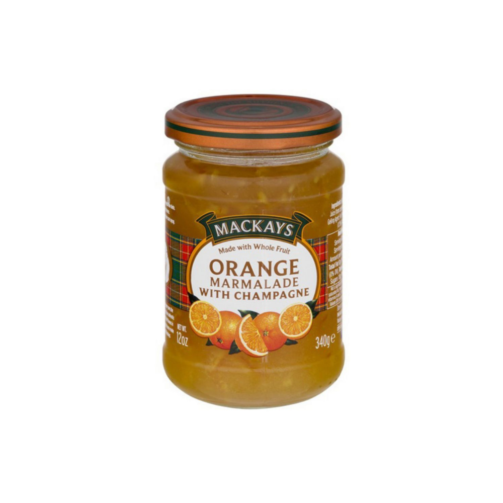 Marmelāde apelsīnu ar šampanieti, 340g, Mackays