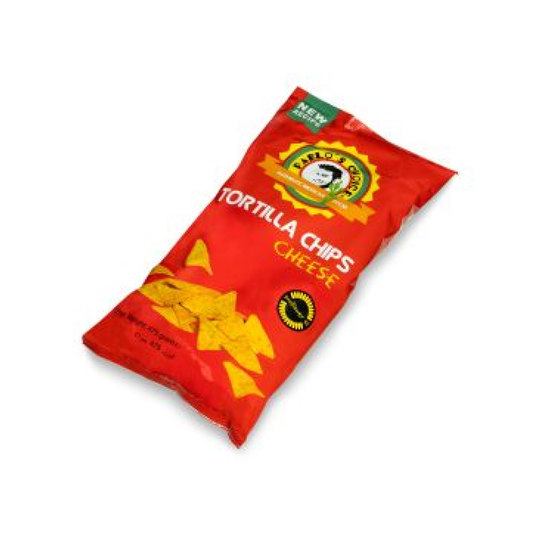 Čipsi Tortilla ar siera garšu (trīsstūrīši), 475g, Pablo`s Choice