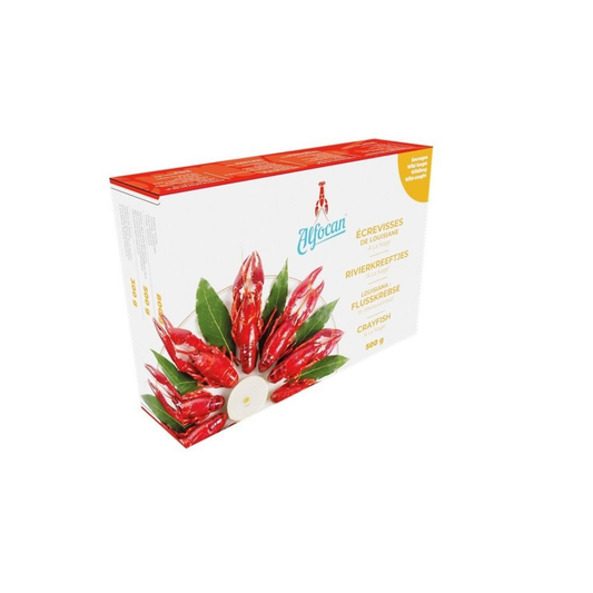 Vēži, vīna marinādē A la nage, 25/30, sald.,500g, Alfocan