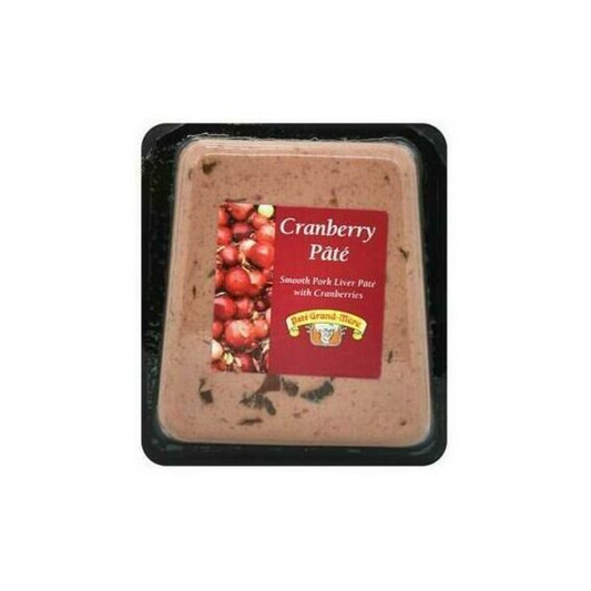 Pastēte cūkgaļas ar dzērvenēm 125g, Pate Grand-mere