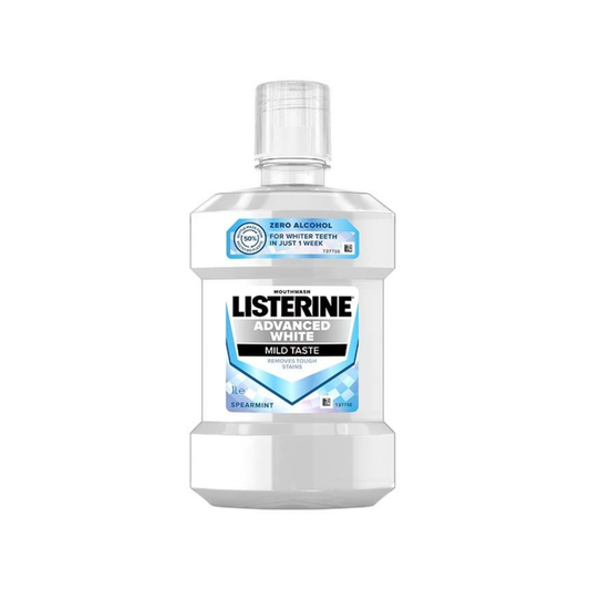 LISTERINE Advanced White mutes skalošanas līdzeklis, 1l