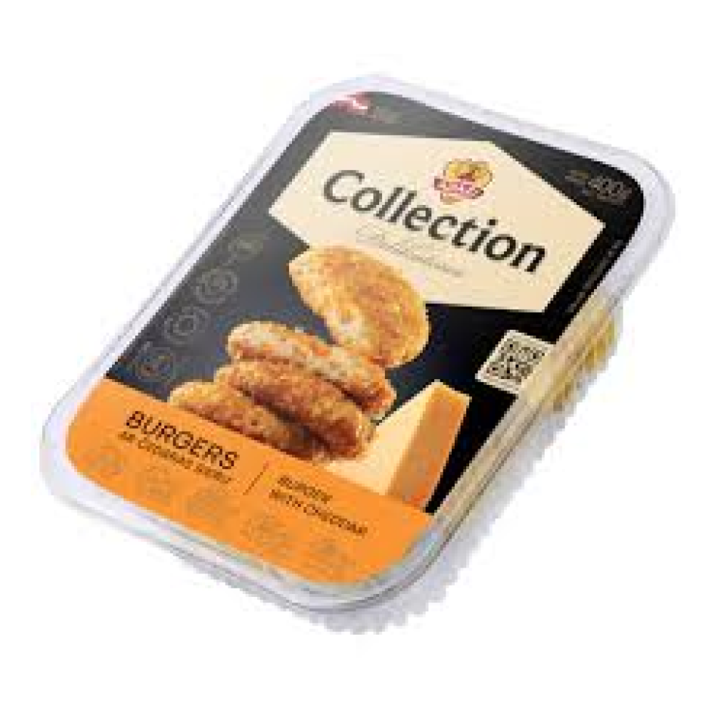 Burgers GNA Collection ar čedaras sieru 400g