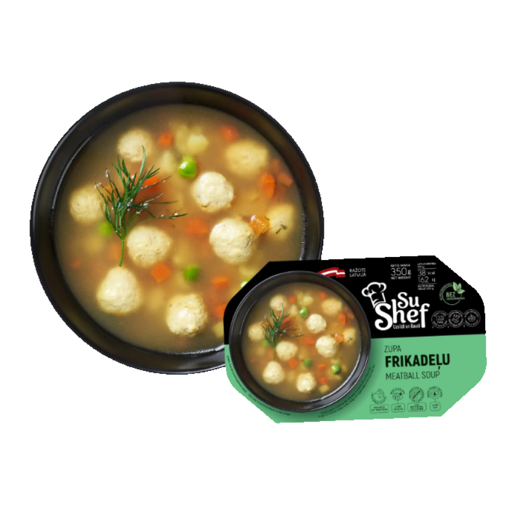 Frikadeļu zupa 350g SuShef