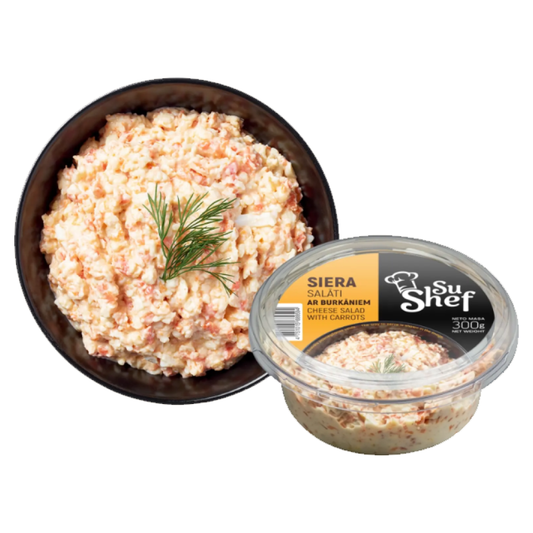 Siera salāti ar burkāniem 300g SuShef