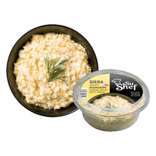 Siera salāti ar ķiplokiem 300g SuShef