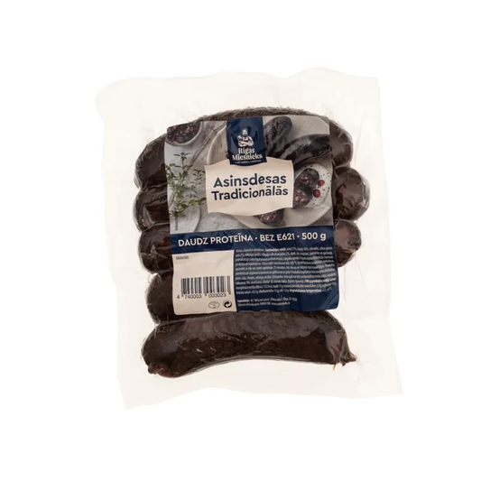 Asinsdesas Tradicinālās 500g RM