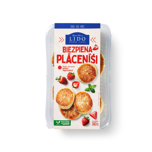 Plācenītis biezpiena 360g 4gab fas. gāzē