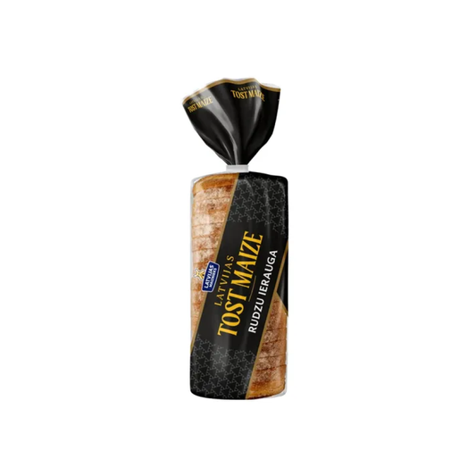 Latvijas Tost Maize Rudzu ierauga tostermaize 450g