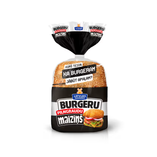 Maiziņš burgeru pilngraudu 240g