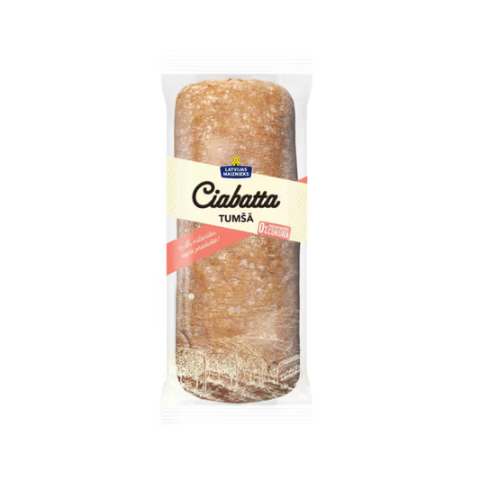 Ciabatta Latvijas Maiznieks tumšā 250g