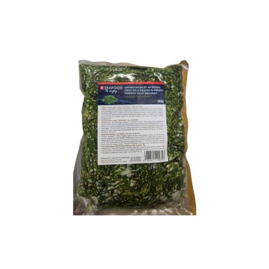 Jūras zāles salāti ar sezamu, Wakame Goma, sald., 1kg, RSeafood