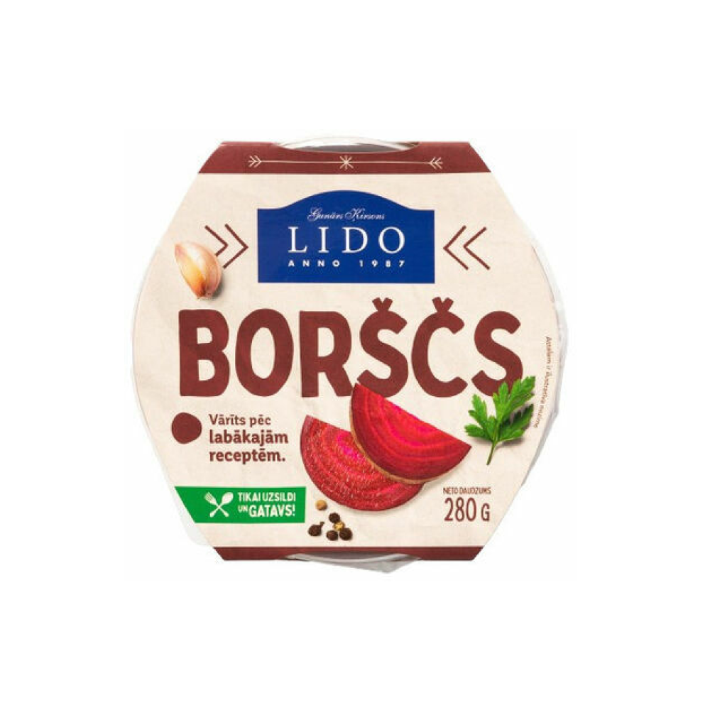 Zupa Borščs 280g Lido