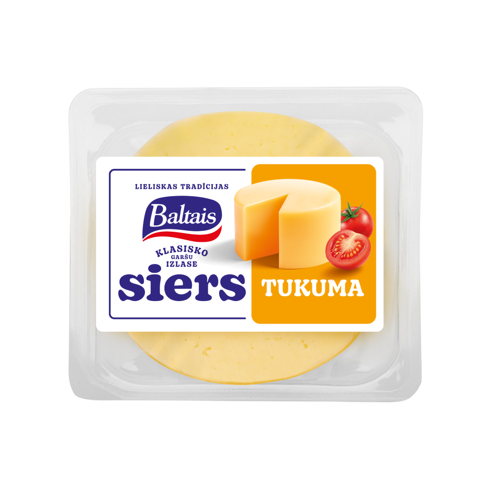 Baltais siers Tukuma, 400g