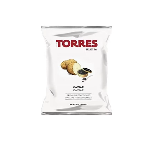 Kartupeļu čipsi TORRES, ikru garša, 110g