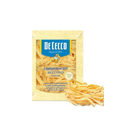 Olu pasta DE CECCO Tagliatelle Nr.104 250g