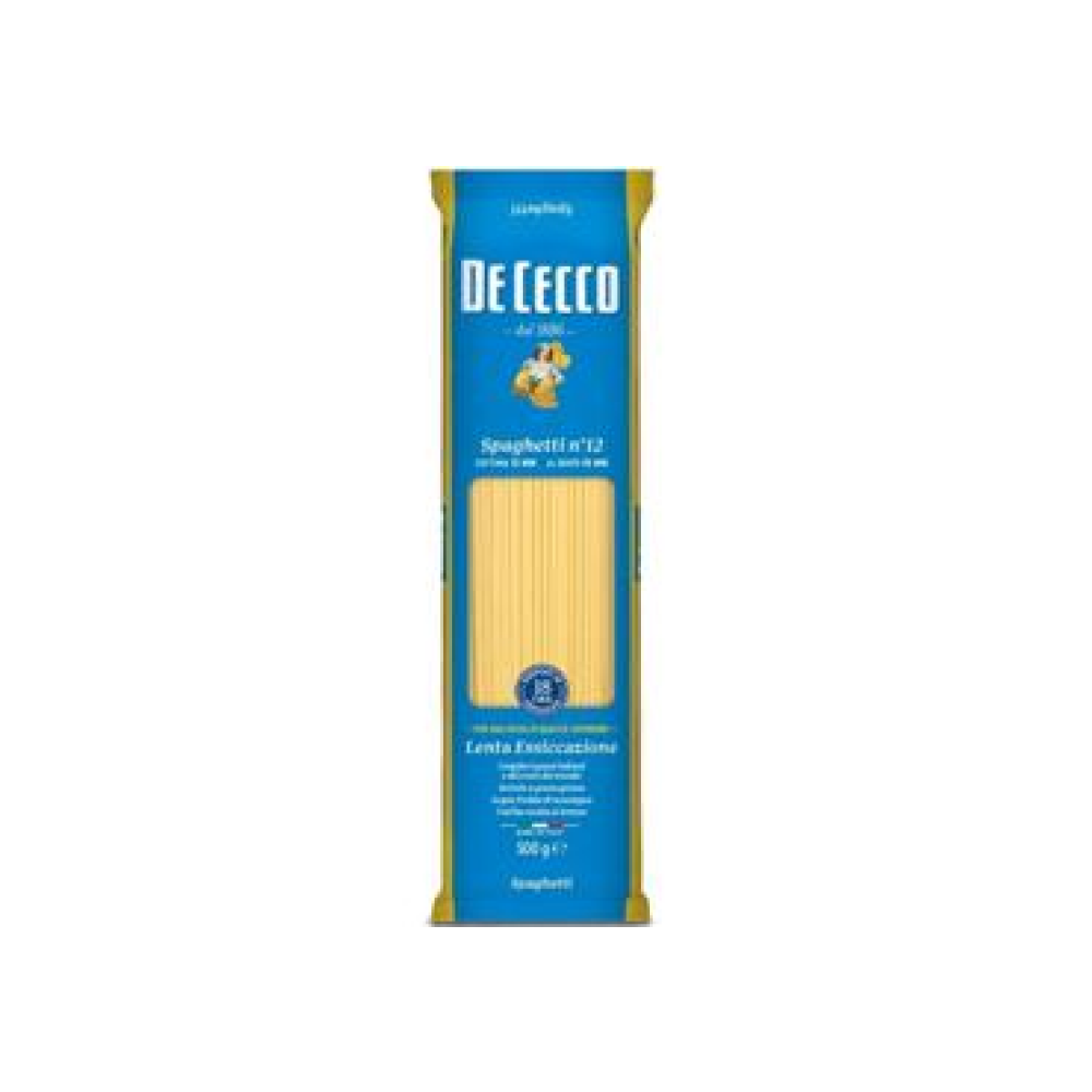 Pasta DE CECCO Spaghetti Nr.12 500g