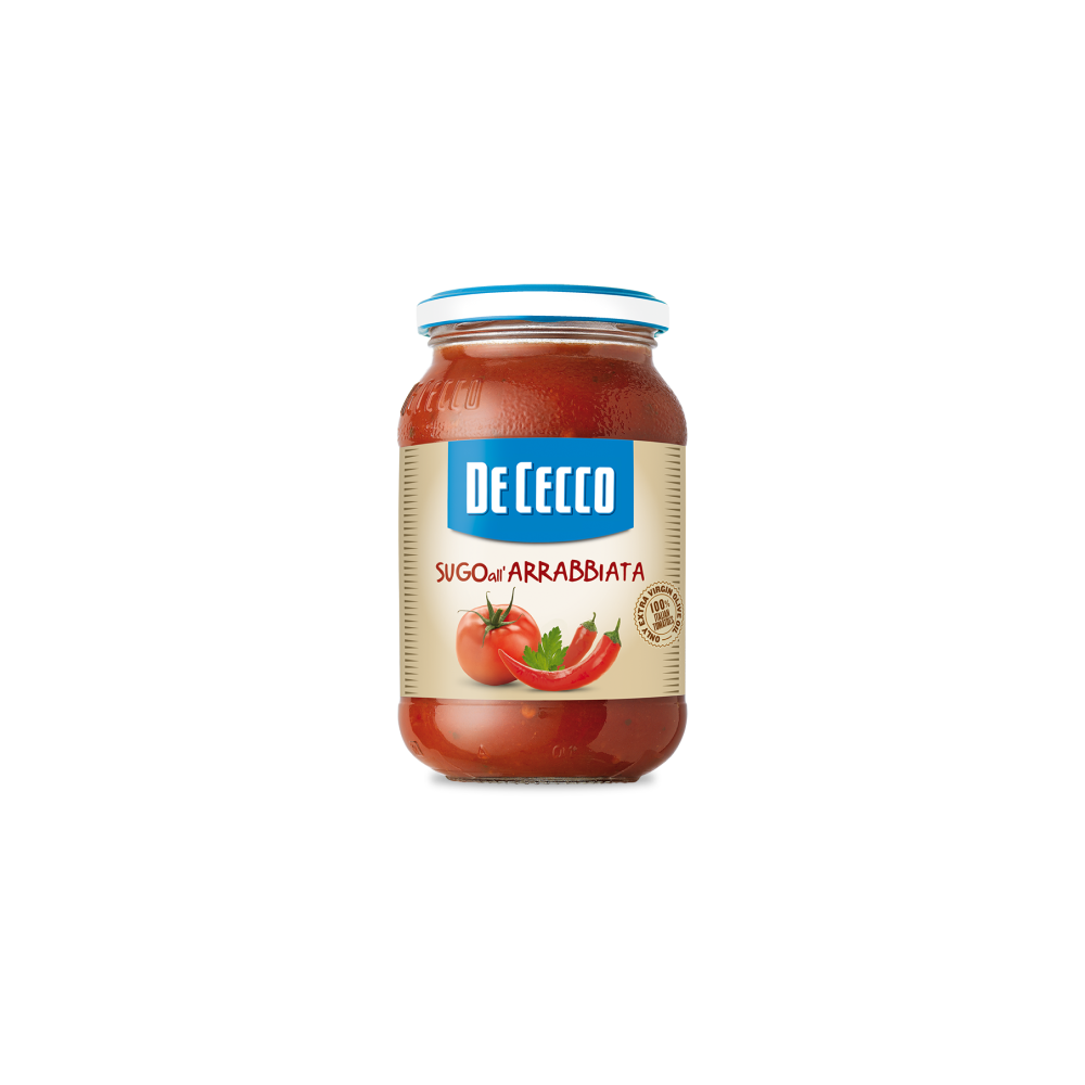 Mērce pastai All` Arrabbiata, 400g, DeCecco
